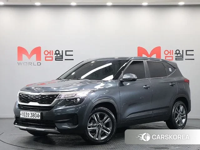 Kia Seltos 2019 Серый из Кореи