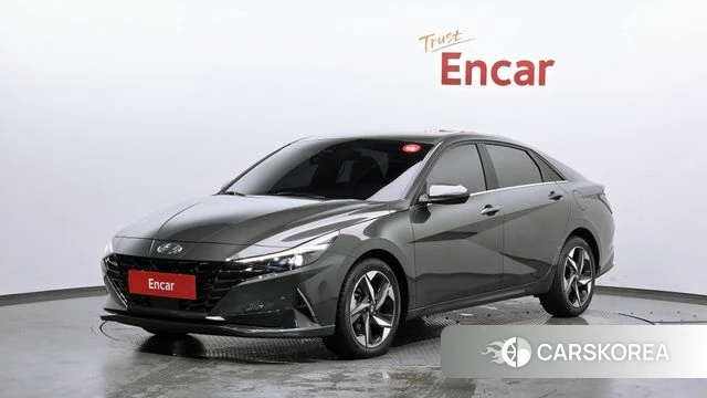 Hyundai Avante (CN7) 2021 Серый из Кореи