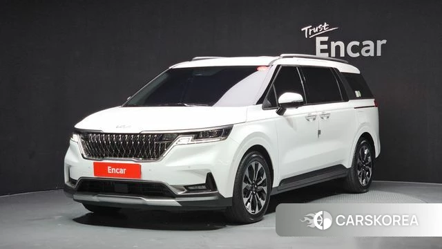 Kia Carnival 4th generation 2022 Белый из Кореи