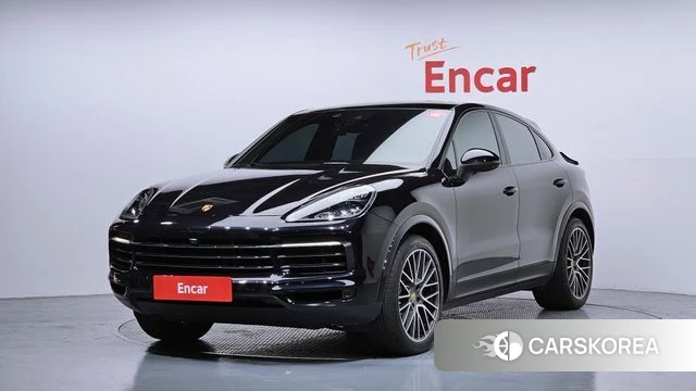 Porsche Cayenne (PO536) 2021 Черный из Кореи