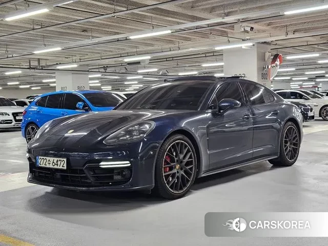 Porsche Panamera (971) 2020 Синий из Кореи