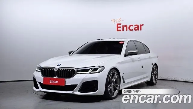 BMW 5 Series (G30) 2021 Белый из Кореи