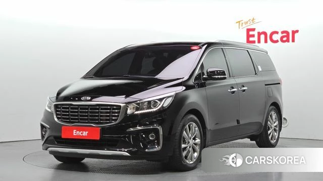 Kia The New Carnival 2019 Черный из Кореи