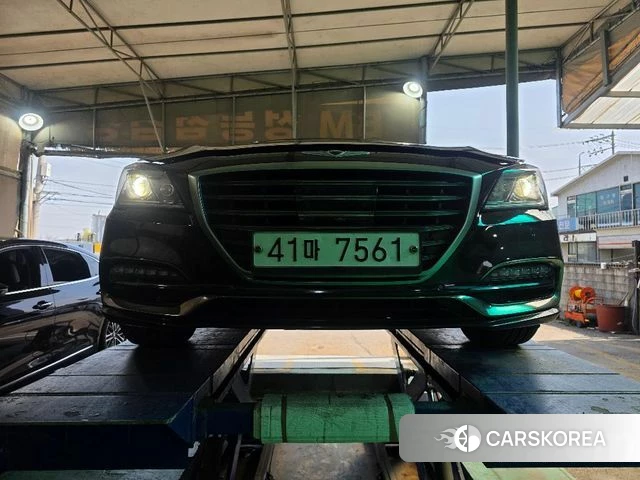 Genesis G80 2018 Черный из Кореи