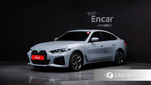 BMW 4 Series (G22) 2021 Серый из Кореи