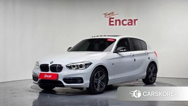 BMW 1 Series (F20) 2018 Белый из Кореи