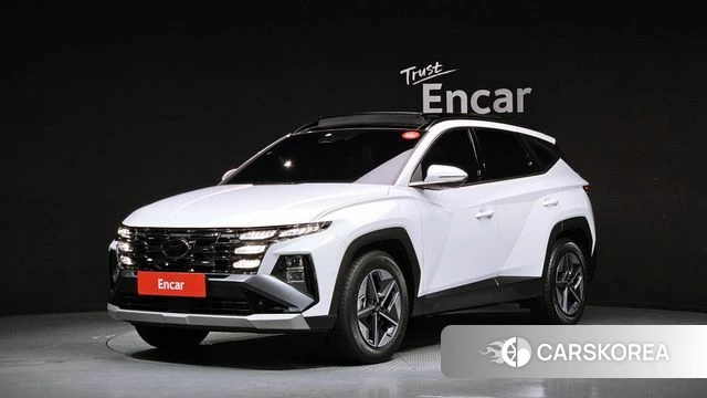 Hyundai The New Tucson Hybrid (NX4) 2025 Белый из Кореи