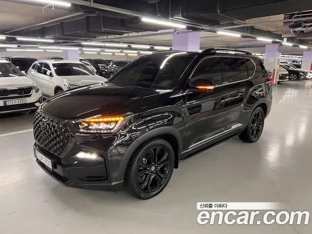 Ssangyong All New Rexton 2020 Черный из Кореи