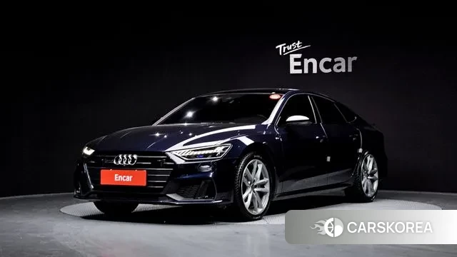 Audi A7 (4K) 2023 Синий из Кореи