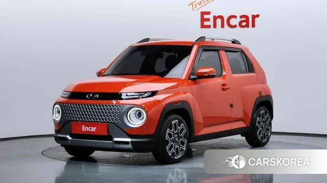 Hyundai Casper 2021 Красный из Кореи