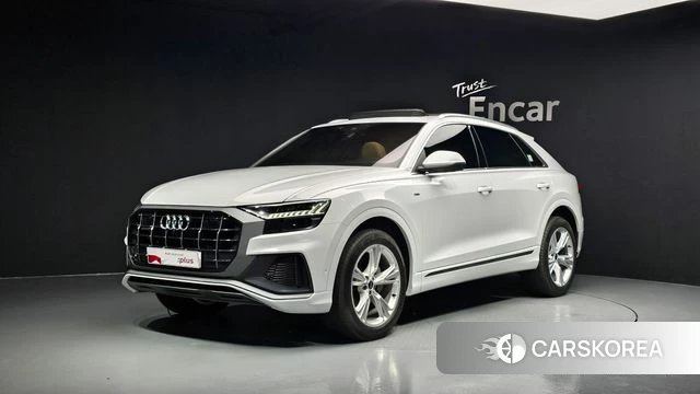 Audi Q8 (4M) 2023 Белый из Кореи