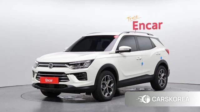 Ssangyong Beautiful Korando 2022 Белый из Кореи