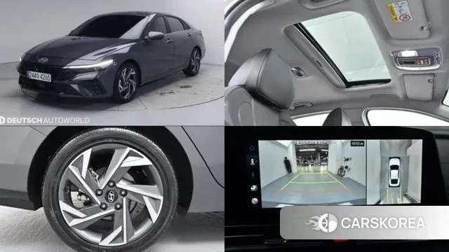 Hyundai The New Avante (CN7) 2024 Серый из Кореи