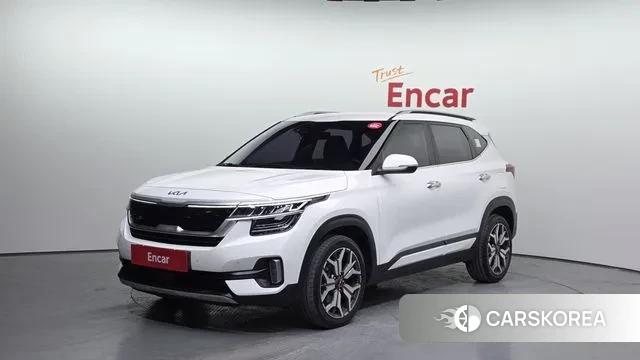 Kia Seltos 2021 Белый из Кореи