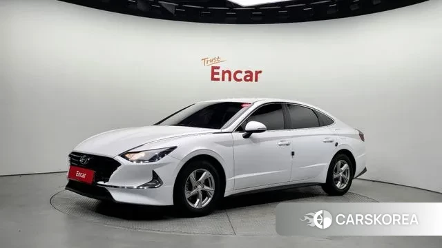 Hyundai Sonata (DN8) 2019 Белый из Кореи