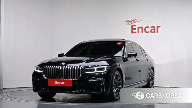 BMW 7 Series (G11) 2020 Черный из Кореи