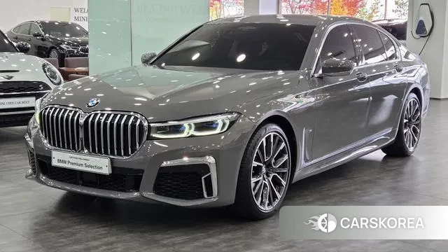 BMW 7 Series (G11) 2022 Серый из Кореи