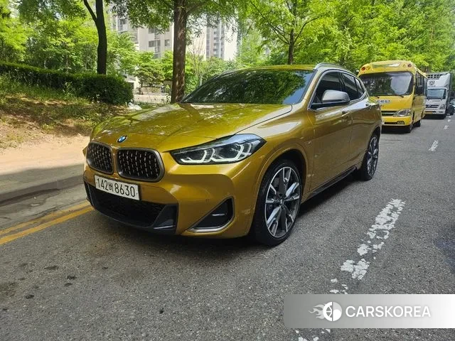 BMW X2 (F39) 2021 Желтый из Кореи