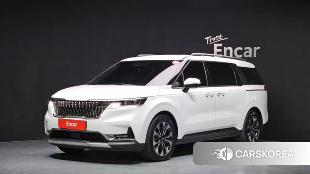 Kia Carnival 4th generation 2023 Белый из Кореи