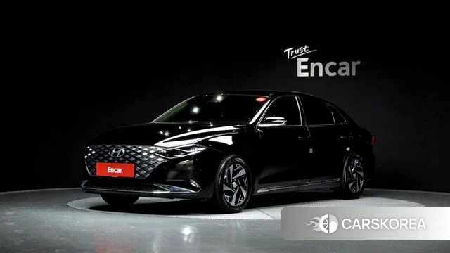 Hyundai The New Grandeur IG Hybrid 2020 Черный из Кореи