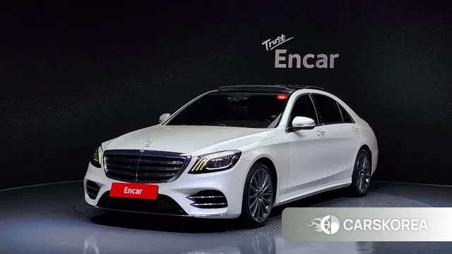 Mercedes-Benz S-Class W222 2018 Белый из Кореи