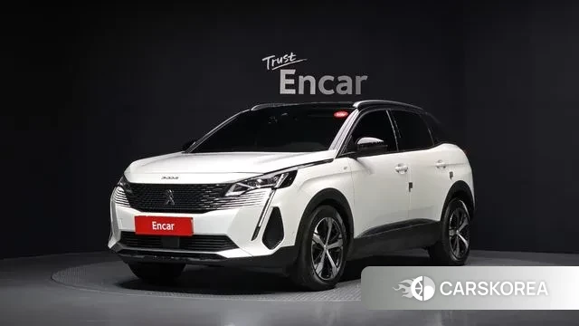 Peugeot 3008 second generation 2021 Белый из Кореи
