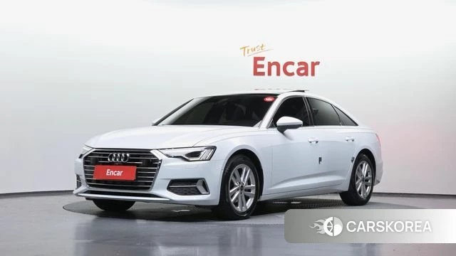 Audi A6 (C8) 2023 Белый из Кореи