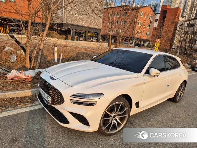 Genesis The New G70 Shooting Brake 2023 Белый из Кореи