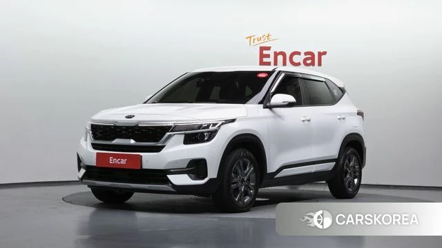 Kia Seltos 2021 Белый из Кореи
