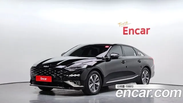 Kia K8 Hybrid 2024 Черный из Кореи