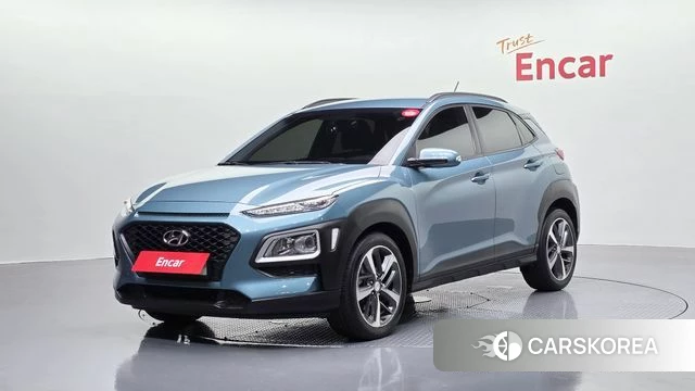 Hyundai Kona 2018 Синий нефрит из Кореи