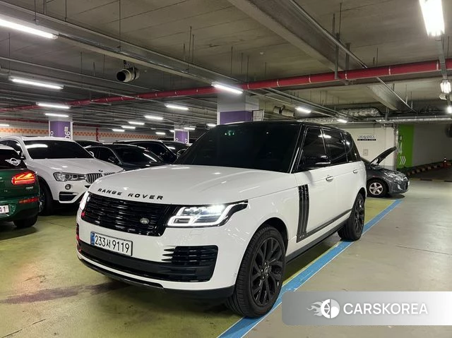 Land Rover Range Rover 4th Generation 2019 Белый из Кореи