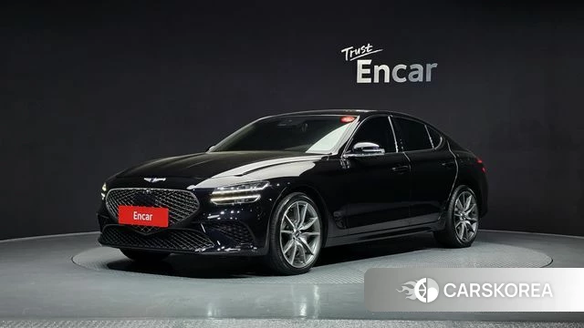 Genesis The New G70 2021 Черный из Кореи