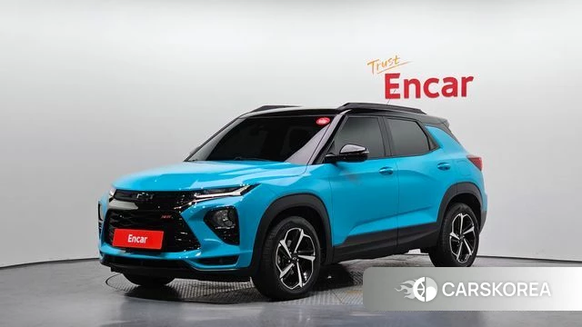 Chevrolet (GM Daewoo) Trailblazer 2020 Синий из Кореи