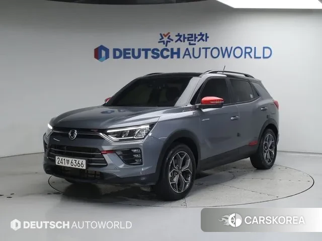 Ssangyong Beautiful Korando 2022 Серый из Кореи