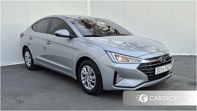 Hyundai The New Avante AD 2019 Серебряный из Кореи