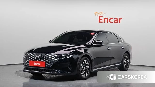Hyundai The New Grandeur IG Hybrid 2020 Черный из Кореи