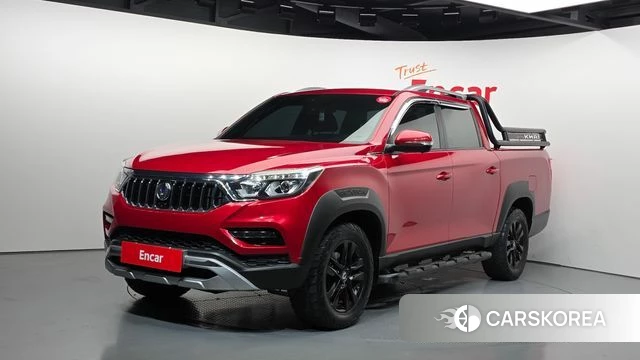 Ssangyong Rexton Sports Cannes 2020 Красный из Кореи