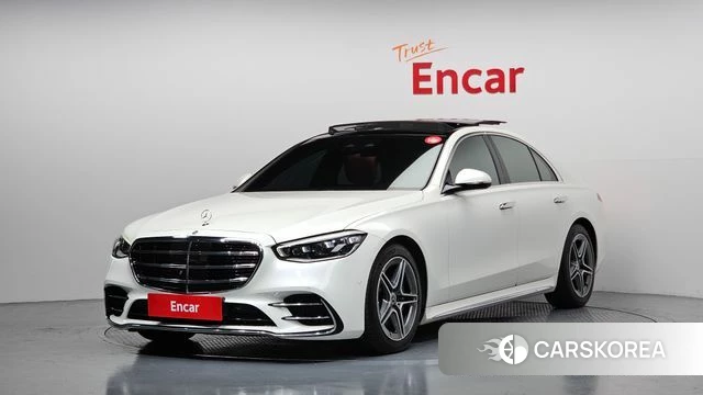 Mercedes-Benz S-Class W223 2022 Белый из Кореи