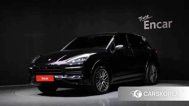 Porsche Cayenne (PO536) 2019 Черный из Кореи