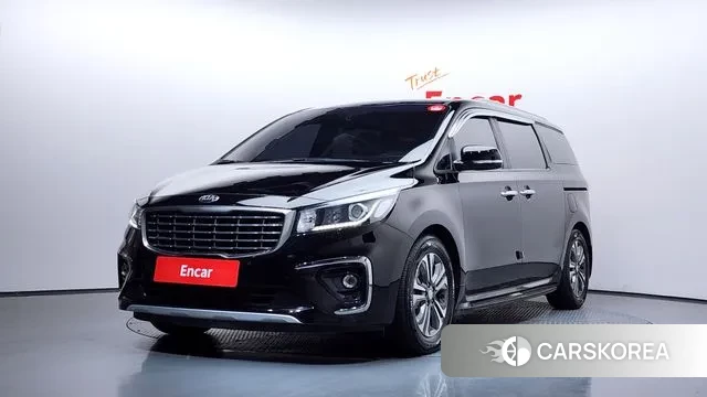 Kia The New Carnival 2018 Черный из Кореи