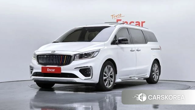 Kia The New Carnival 2018 Белый из Кореи