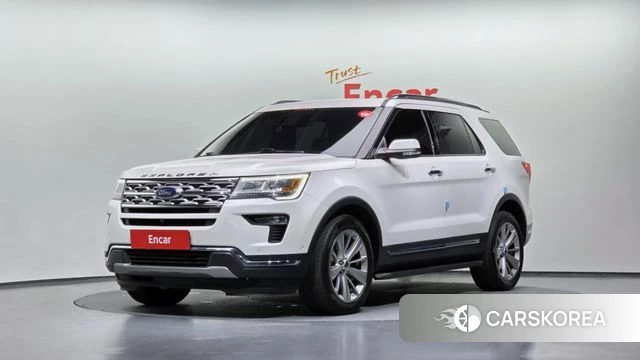 Ford Explorer 2018 Белый из Кореи