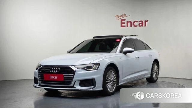 Audi A6 (C8) 2020 Белый из Кореи