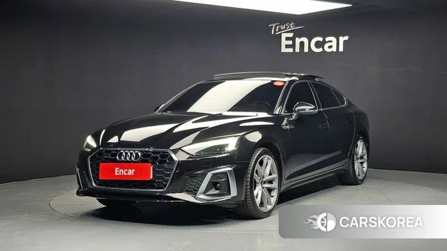 Audi A5 (F5) 2022 Черный из Кореи