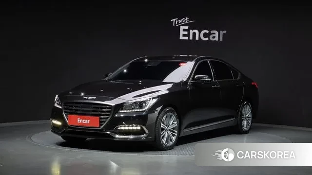 Genesis G80 2018 Черный из Кореи