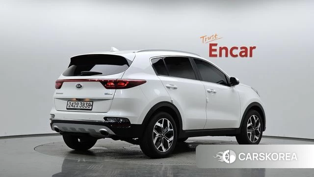 Kia Sportage The Bold 2020 Белый из Кореи