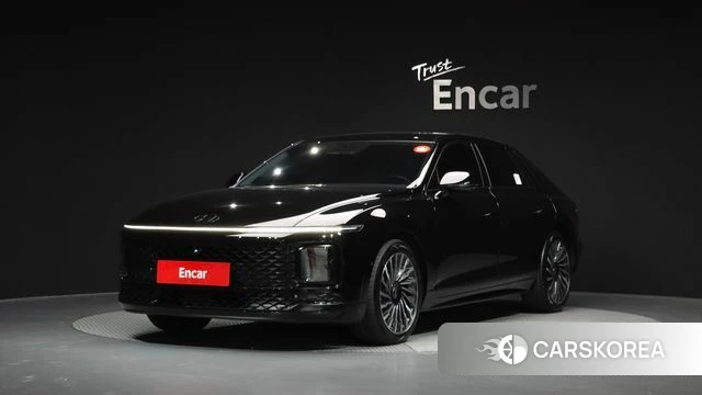 Hyundai Grandeur (GN7) 2024 Черный из Кореи