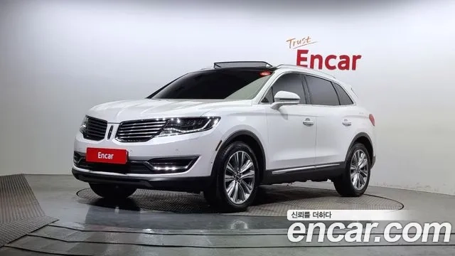 Lincoln MKX 2nd Generation 2018 Белый из Кореи
