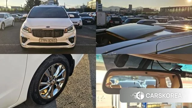 Kia The New Carnival 2018 Белый из Кореи